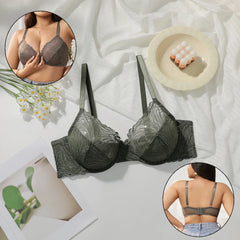 Plus Size Dark Green Bras