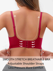 Seamless Jelly Glue Lady Bra