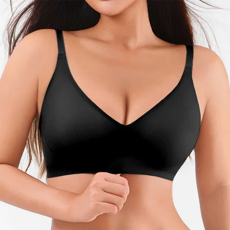 Seamless Jelly Glue Lady Bra