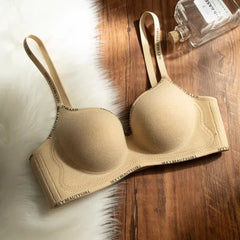 Seamless Wirefree Push Up Bra
