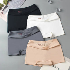 Seamless Women Boyshorts Boxers Cotton Crotch Antibacterial Ladies Safety