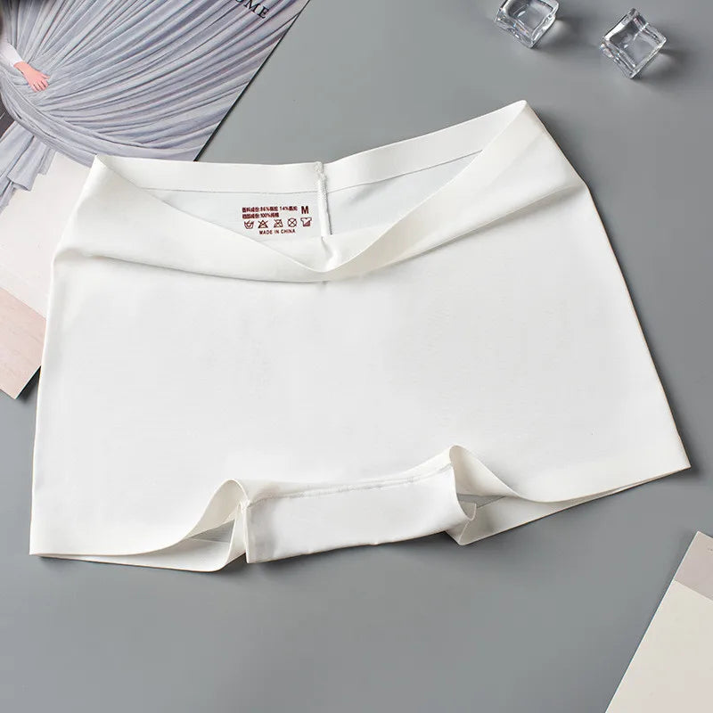 Seamless Women Boyshorts Boxers Cotton Crotch Antibacterial Ladies Safety
