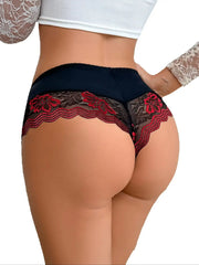 Sexy Mesh Lace Women Panties