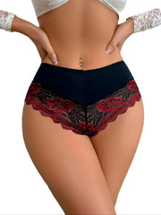 Sexy Mesh Lace Women Panties