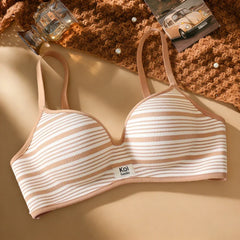 Sujetador Rayado Estilo Brit nico para Mujer