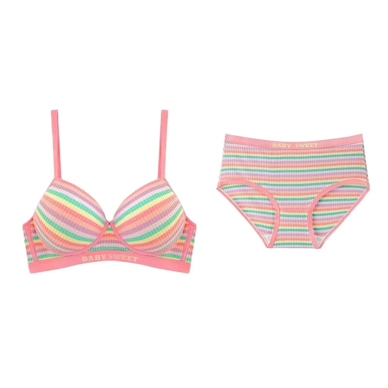Sweet Girly Seamless Wire Free lingerie