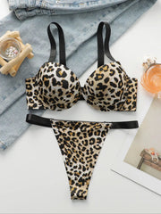 Viomisha Sexy Leopard Print Bra