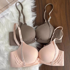 Women Front Closure Push Up Bra