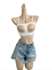 Women Hollow Out Cup Sexy Bras