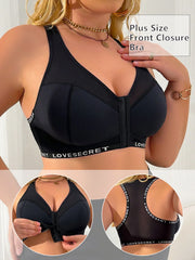 Women Plus Size Lace Bra