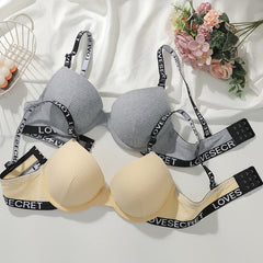 Women Ribbed Push Up Bra