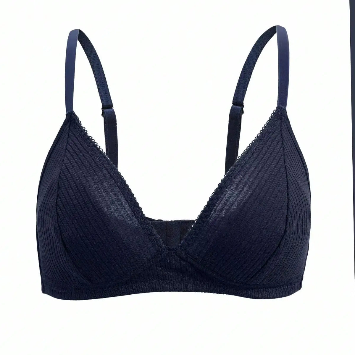 Women Ribbed Triangle Bra