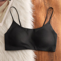 Women Seamless Leopard Print Wireless Bra