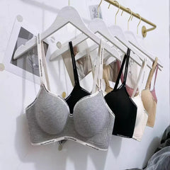 Women Seamless Wirefree Push Up Bra