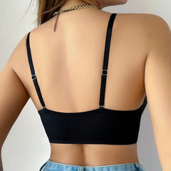 Women's Black Front Closure Underwire Bra