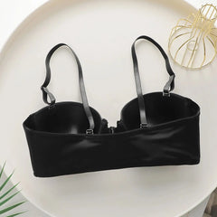 Women's Black Front Closure Underwire Bra