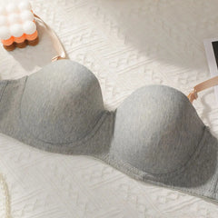 Women's Grey Underwire Padded Bra