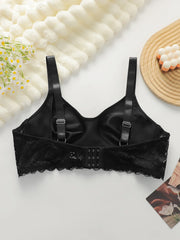 Women's Sexy Front Loop Lace Plus Size Underwear