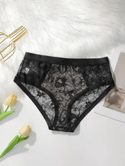 Women's Sexy Lace Hollow Triangle Panties