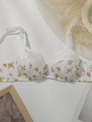 Women's Sweet Small Floral Pattern Underwear