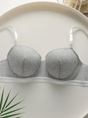 Women's sexy color blocked Bra