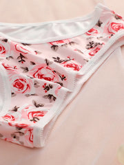 Women's sexy embroidered floral Underwear