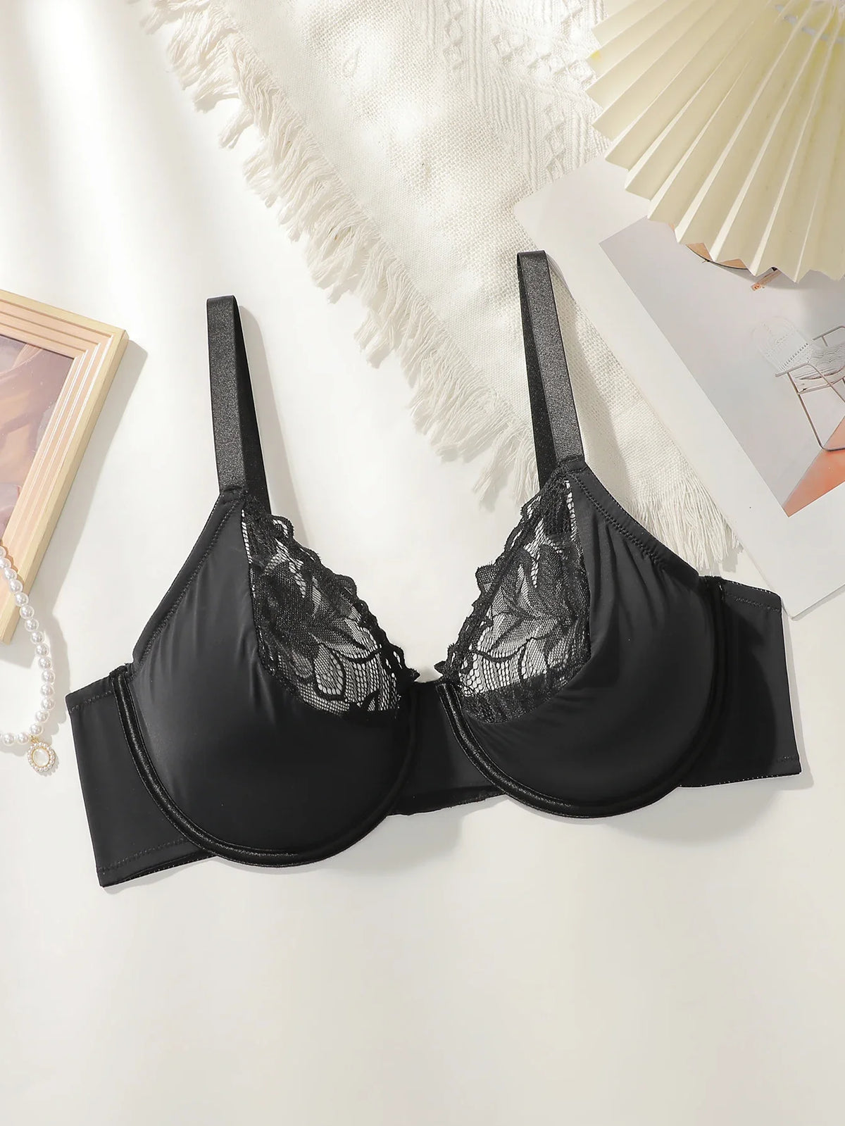 Women's sexy lace plus size Bra